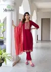 Palak Vol 2 By Vaniska Silk Wholesale Kurti With Bottom Dupatta In India